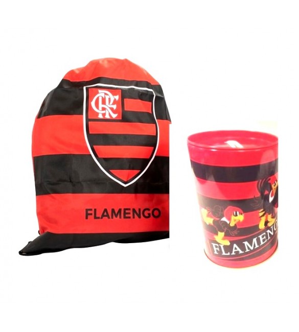 Cofre Com Mochila saco - Flamengo - 01 unidade